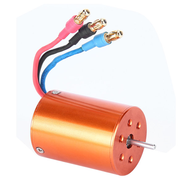 3800KV metallmotor 2838 RC tillbehör Passar för 1/12 1/14 RC bilbåt 2,3 mm axel