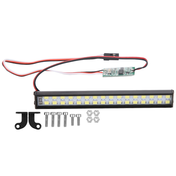 32 LED-lamppallot RC-auton kattovalaisin RC Crawler Universal LED Light Bar Tarvikkeet Pituus 100mm