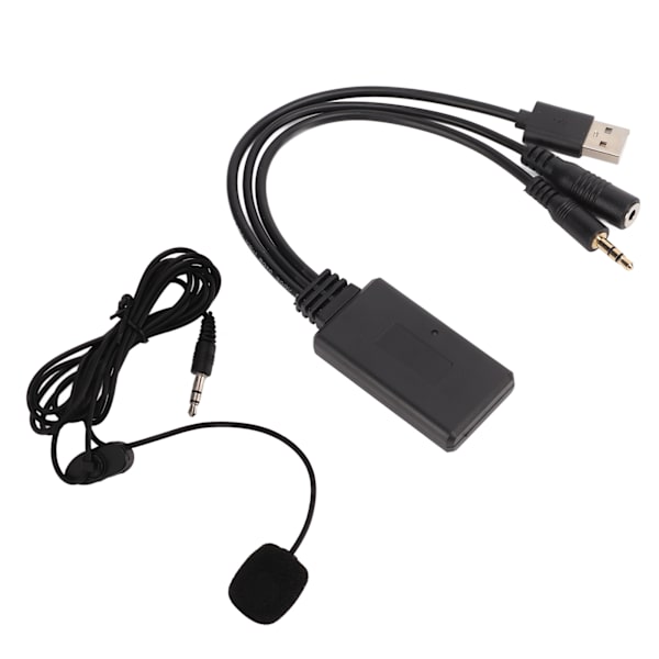 Bil Bluetooth Aux Kabel Mikrofon Handsfree Adapter Ersättning för Cooper Z4 E60 E63 E64 E66 E81 E90