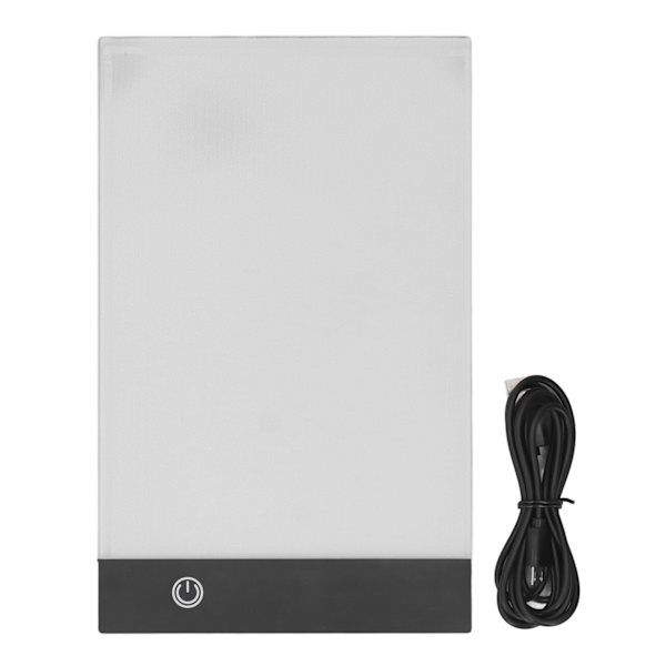 LED-lysboks Tracer Ultratynn Bærbar Dimbar Artcraft Tracing Pad A5 for tegning Maling 3 nivåer Lysstyrke