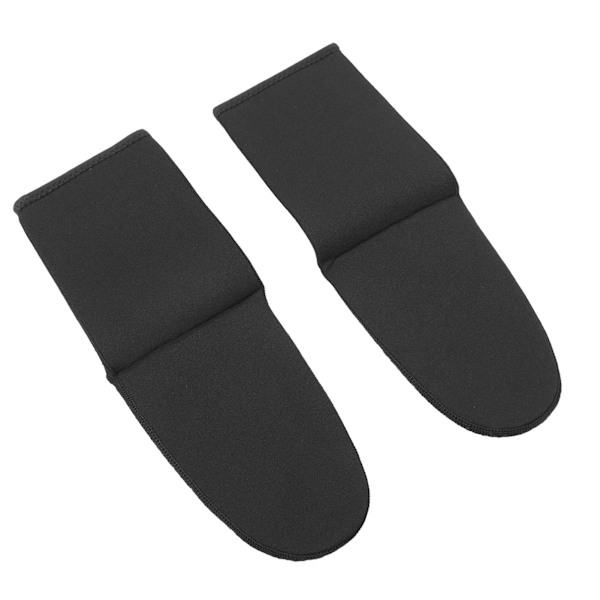 Dykkersokker 3 mm Vandsokker Neopren Anti-slip Fuld Ankel Dækning Strandsokker til Svømning Dykning Vandsports Sorte M