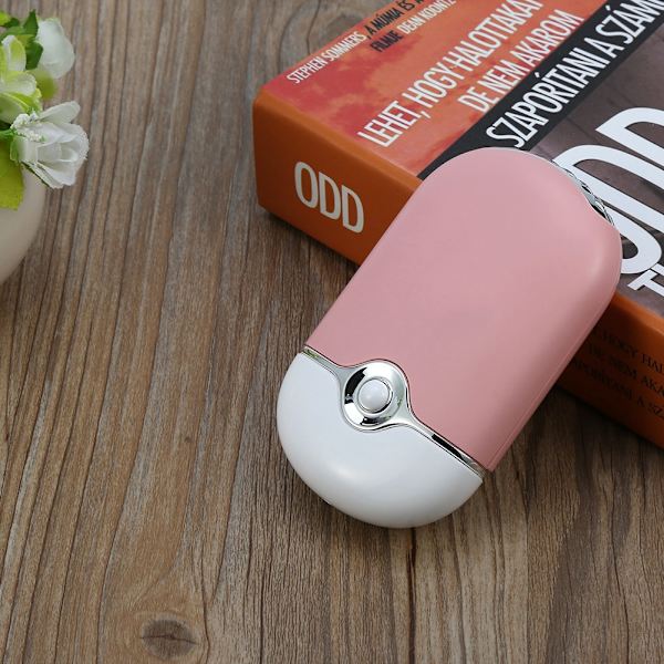 USB-Mini-tuuletin Ilmastointi Ripsienliiman Nopea Kuivatus Työkalu Vaaleanpunainen