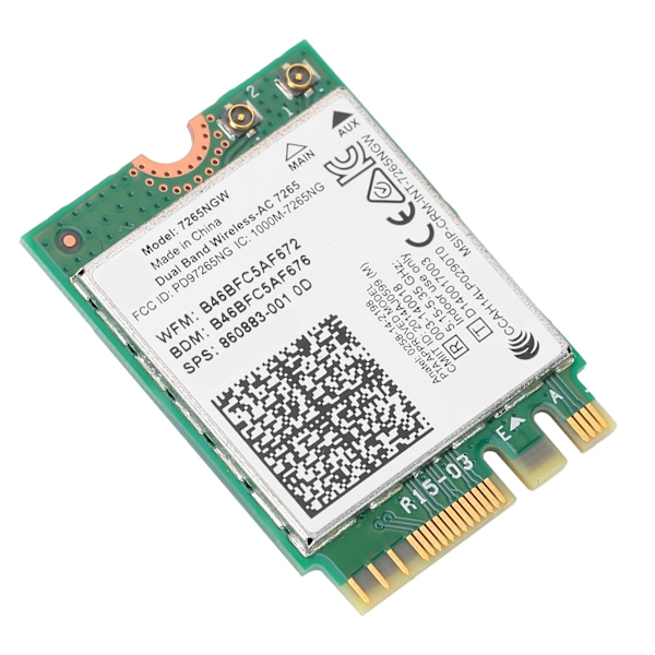 Trådløst Netværkskort 7265NGW 7265AC Dobbelt Bånd M.2 Interface Bluetooth 4.0 Computer Tilbehør
