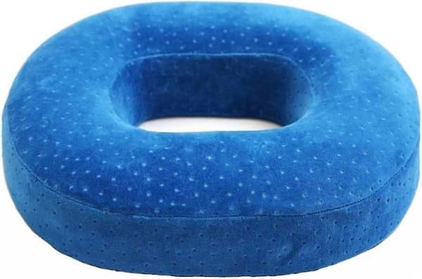 Comfort Rebound Memory Foam Sædepude, Brun, 1 Styk