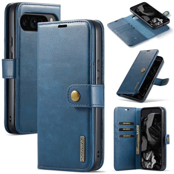 DG.Ming 2-i-1 Google Pixel 9 Pro XL etui - Blå Blå blue