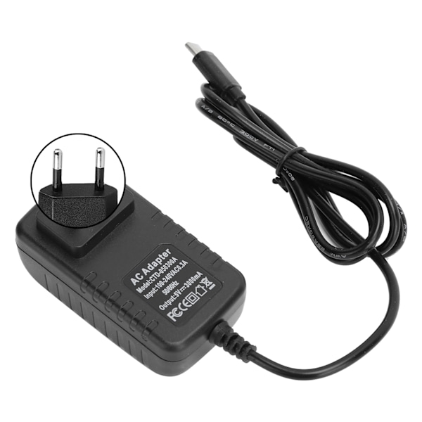 Virtalähde Raspberry Pi 4B:lle, 5V 3A, Type-C-liitäntä, Virtasovitin, Tietokoneen tarvikkeet, 100-240V (EU-pistoke)