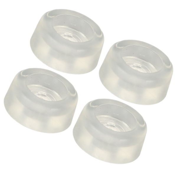 4 stk. Symaskine Seng Pude Blød PVC Plastik Elastisk Klar Vibrationsreduktion Symaskine Pude til Reparation Udskiftning