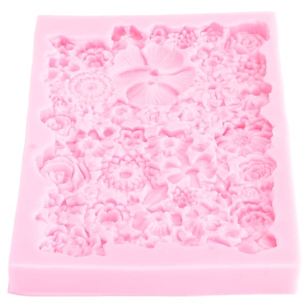 Fondant Form Stick Proof Easy Release Odorless Silicone DIY Baking Mold for Chocolate Cake Cupcake Decoration