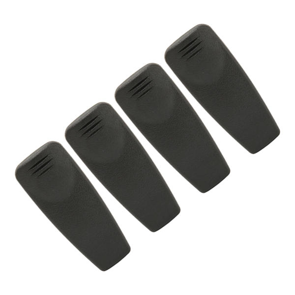 4 stk Radiobælteklips erstatning Walkie Talkie bælteklips for Motorola GP338 HT750 HT1250 XTS2500 CP185 PR860 VL130