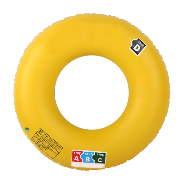 Oppustelig PVC-svømmering til voksne, tyk, bærbar, redningskrans til børn, sikkerhed i poolen, vandsport, 90