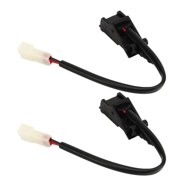 1 Pair Front Windshield Washer Nozzle Heated 6E0955986B Durable Anti-Crack Robust Replacement for Bora MK4 Bettle Cabrio