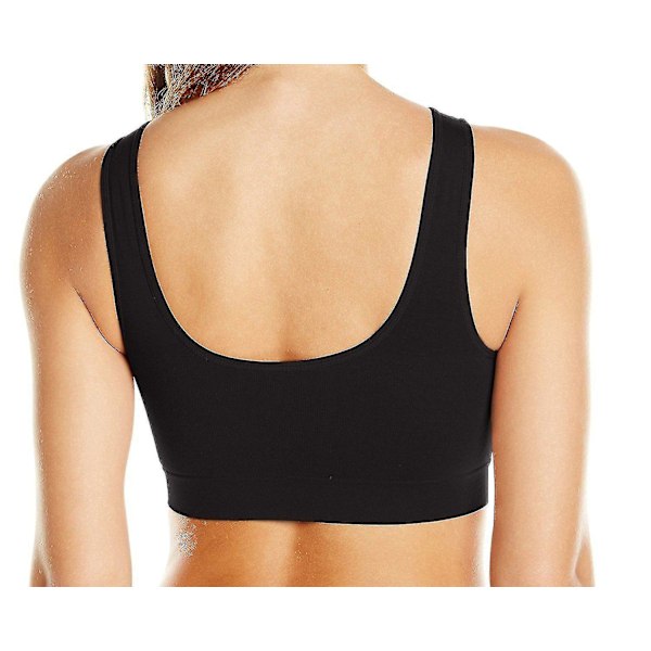 Ultimat komfort sömlös sport-bh 3XL - 3-pack, flerfärgad