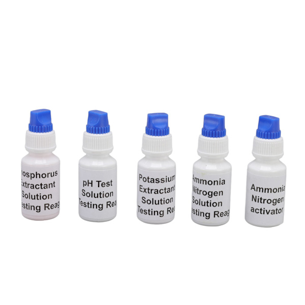 Soil Test Liquid Solution PH Nitrogen Phosphorus Potassium Measuring Soil Test Kit for Agriculture Gardening