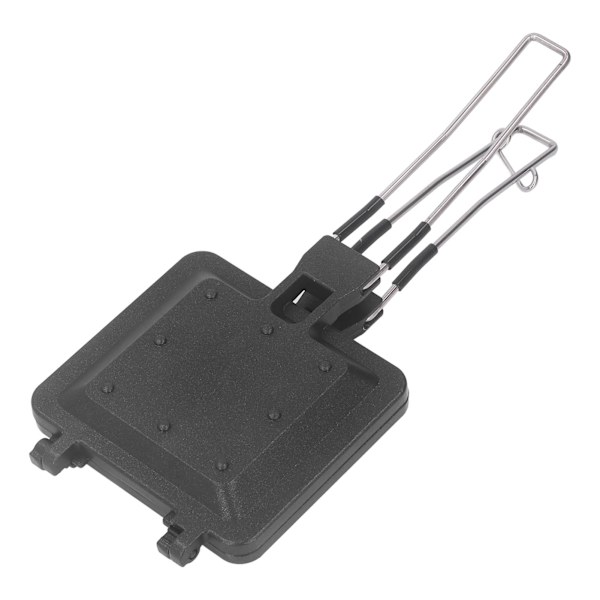 Sandwichmaker Foldbar Bærbar Non-Stick Frokostmaskin Presspanne for Hjemmecamping