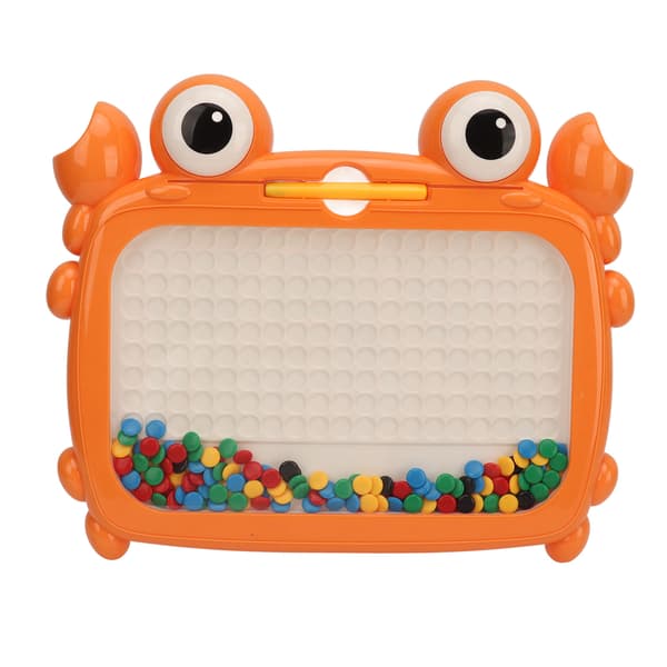 Magnetisk Punkt-Ritbräda Söt Krabba Forma Doodlebräda Pedagogisk Ritbräda Leksak för Barn Småbarn