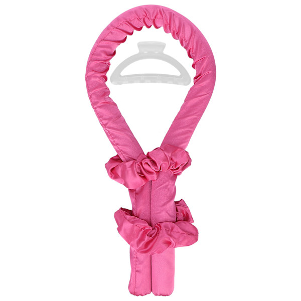 Curling Foam Hårrulle Varmefri Hårruller Pandebånd DIY Sove Hår Curling Tool Rose Red