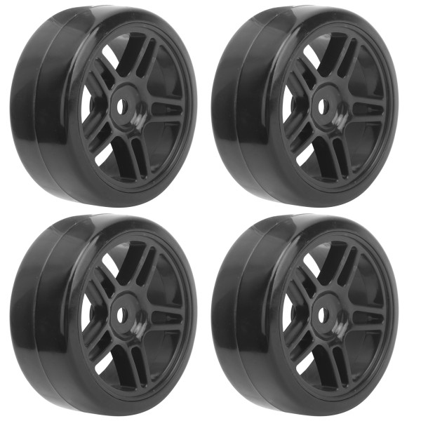 63mm Diameter RC-modifieringsdäck för drift, halkfria gummidäck som passar WPL D12 1/10 bil