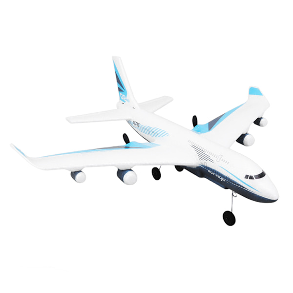 2,4Ghz 2-kanals fjärrkontroll Flygplan RC Flygplansflygplan för över 14 år Pojkar Flickor Tre batterier