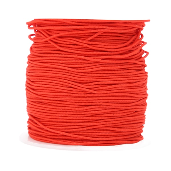 Perlesnor 109yd Sikker Robust Fargefast Holdbar Blank Bred Anvendelse Elastisk Snøre for DIY Perler Halskjede