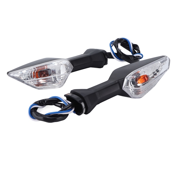 Motorcykel blinkers gult ljus ersättning för NINJA 250 300 400 650 1000 2018-2020 12VTransparent