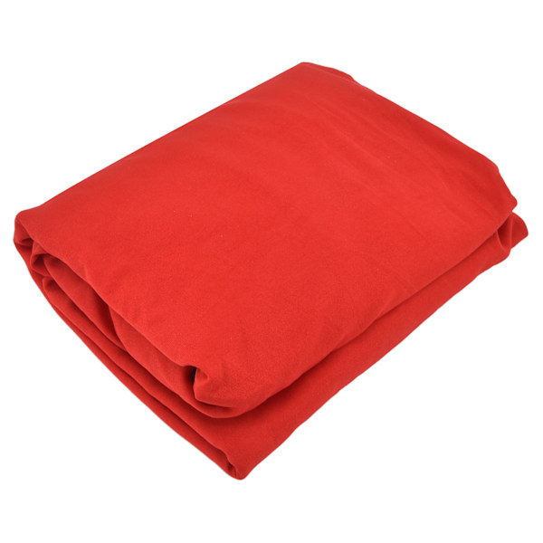 Stretch Spandex Borddekke God Elasticitet Vaskbar Gjenbrukbar Rød Stretchbar Duk med 4 Lommer for Bryllupsfest 6FT(183x76x76cm)