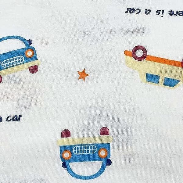 Baby Småbarn 4-delt pyjamas sett Kort pyjamas sett Bomull A 80cm