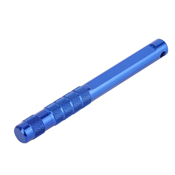 Blue Metal Handle Club Head Tip Cleaning Knife Groove Cleaner Golf Sharpener Accessory Tool