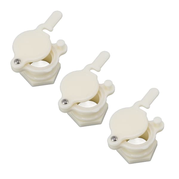 3 Pcs Beekeeping Integrated Honey Gate Extractor Plastic Honey Gate Valve for Beekeeping Supplies
