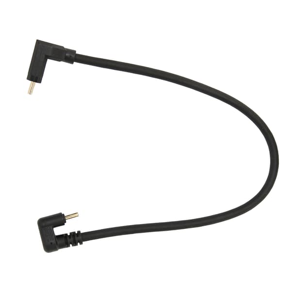 USB-C Förlängningskabel 10 Gbps 4K 60Hz 90 Grader Höger USB Han till Han Förlängningsdatakabel 0,3m/1,0ft