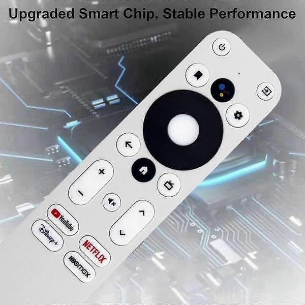 Certifierad Android TV Box-fjärrkontroll Kompatibel med 4K-streamingenheter[LD] White