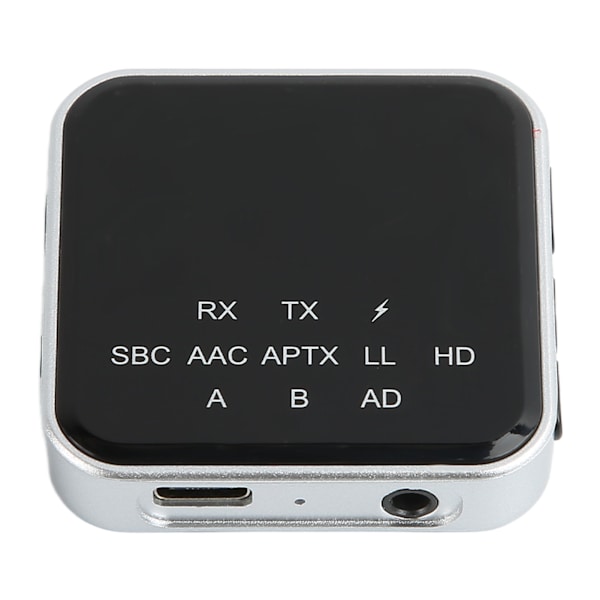 Bluetooth Transmitter Receiver Multifunction Low Latency 2 in 1 Bluetooth Adapter with 3.5mm AUX Interface for TV PC