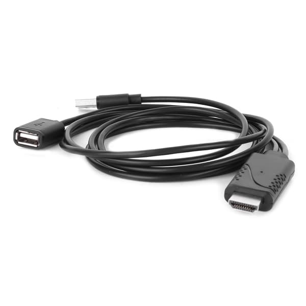 1080P HD USB HDTV-kabel for iOS/Android-smarttelefoner - Speiling og lading