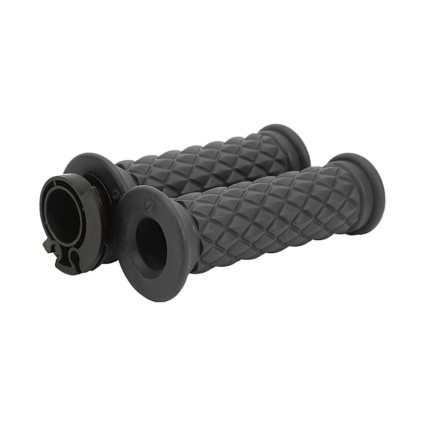 1 par 22 mm gasspaker Universal Komfortabelt grep Passer for scooter GY6 50cc 80cc 125c 150cc Svart