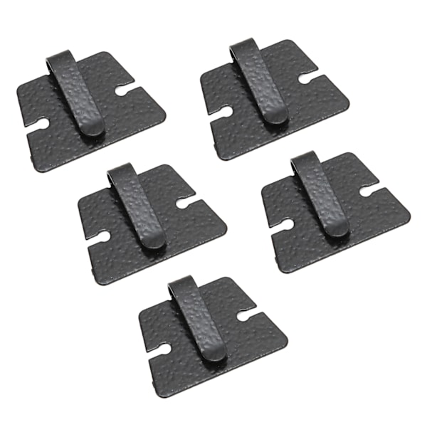 Radiomikrofonfäste metall bilradio mikrofonhållarklämma för ICOM IC 2720H IC 2820H för Kenwood TM241 TM231