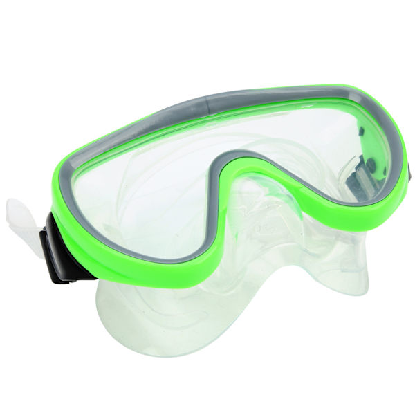 Dykkebriller i Silikon med Hærdet Glas - Undervandsdykning, Svømning, Snorkling