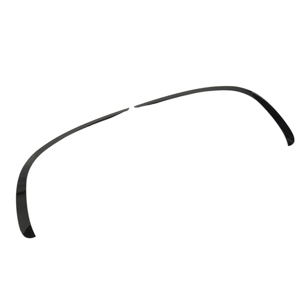 1 Par Frontfanger Spoiler Trim Glans Svart Bumper Splitter Diffuser Erstatning for Benz CLS‑Class C257 AMG‑Line