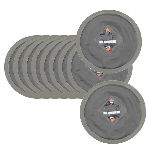 10 stk 90 mm bil natur gummi dæk punktering reparation af kold roud patch slangløse lapper