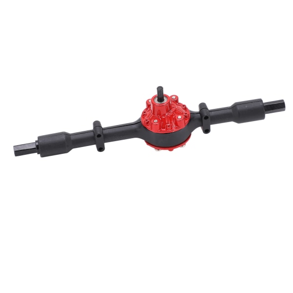 RC-kuorma-auton metalli takap sillan vaihto-osat RC-auton päivitysosia WPL D12Black Red