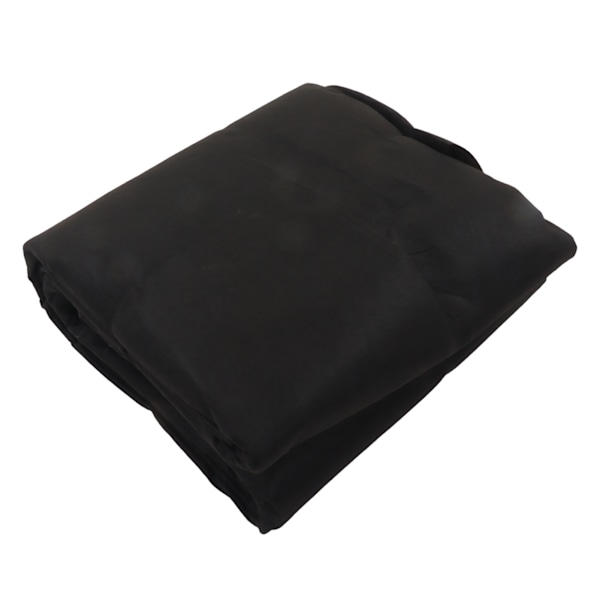Rund swimmingpool måtte swimmingpool liner pad jord pool filt beskyttelsesdug 4 meter sort