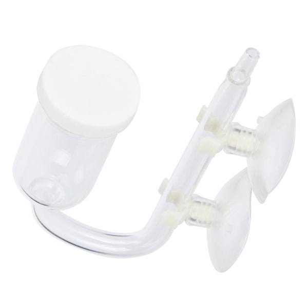 Akvarium Koldioxid Transparent Bubble Counter Raffinator CO2 Fish Tank Diffuser Liten