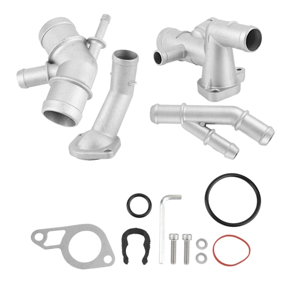 Gjutet aluminium termostathus Vattenrör CNC för MK4 1.8T
