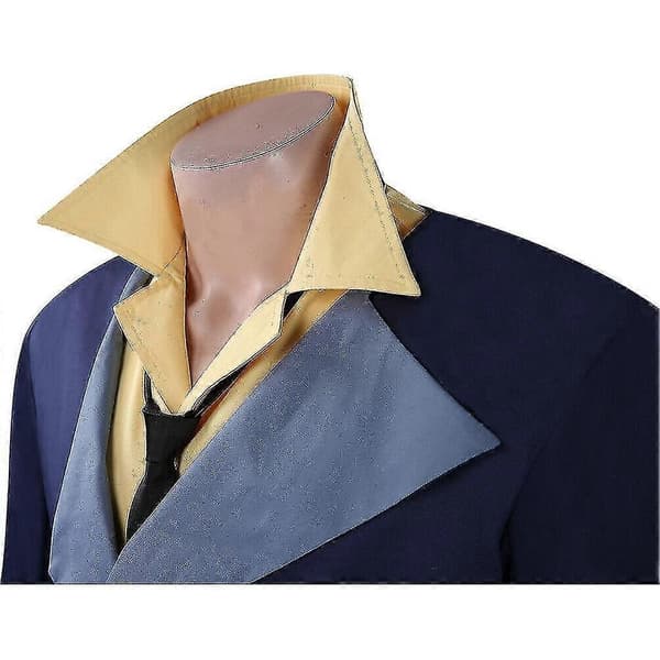 Anime Cowboy Spike Spiegel Cosplay Kostym Kläder Karneval Kostym - Perfekt L