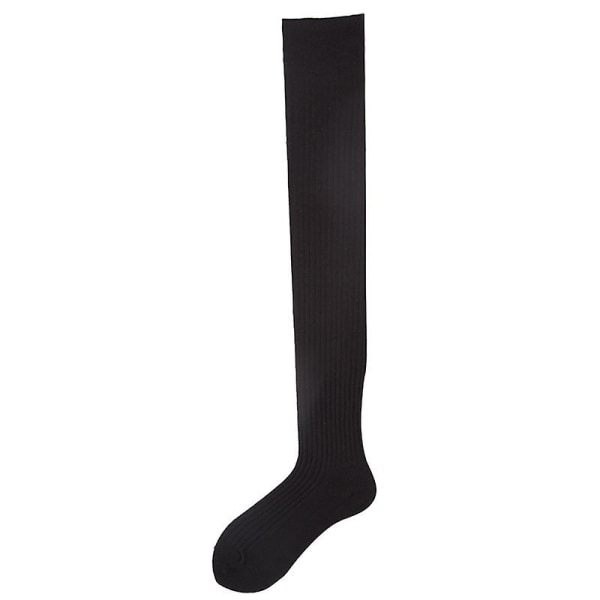 1 par kvinner over kneet sokker Strikk lår høye strømper Chunky benvarmer