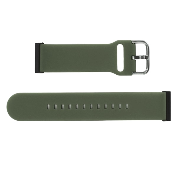 Silikoninen Smartwatch-ranneke Säädettävä rannekkeen lisävaruste Suunto7 OD Green