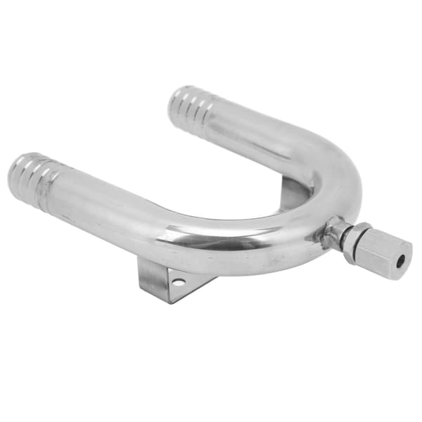 25mm Anti-Siphon Vented Loop 316 Rustfrit Stål Vent Loop Ventil til Marine RV Yacht Toilet