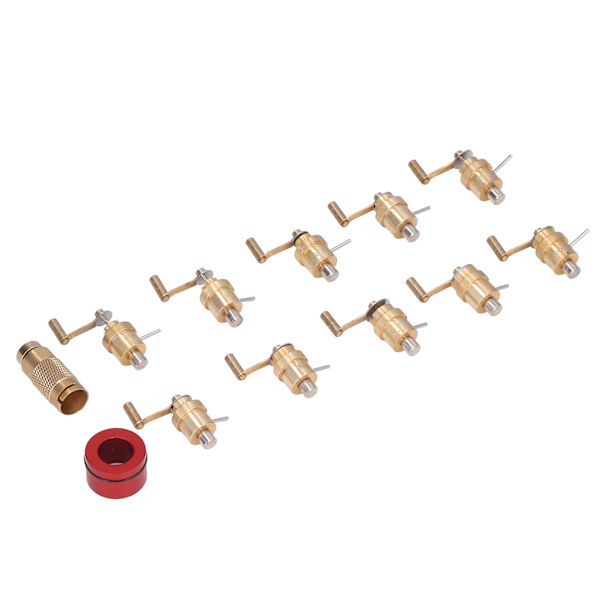 Mainspring Winder Set Mässing Klocka Reparations Verktyg Armbandsur Reparation Kit Gör det själv Urmakare Verktyg