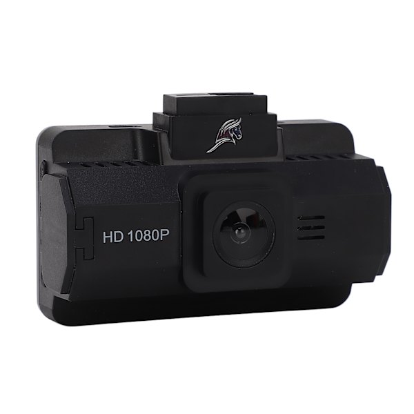 Dobbelt Dash Cam 3,0 tommer IPS-skærm 170° vidvinkel bevægelsesdetektering sløjfeoptagelse Klar billede Bil DVR