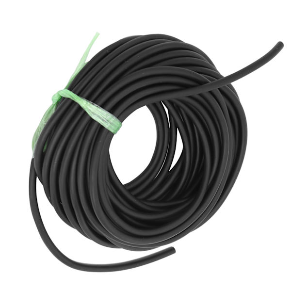 A1842 10 Meter Latex Slang Elastiskt Band Naturligt Latex Rör Utomhusjakt Tillbehör Svart