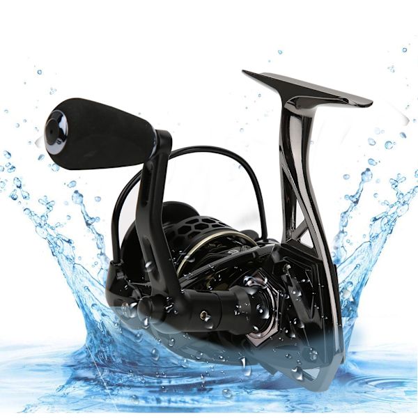 Metall Spinnhjul för Höger/Vänster Hand, Utbytbart, Saltvattenfiske, Baitcasting, GTS 4000