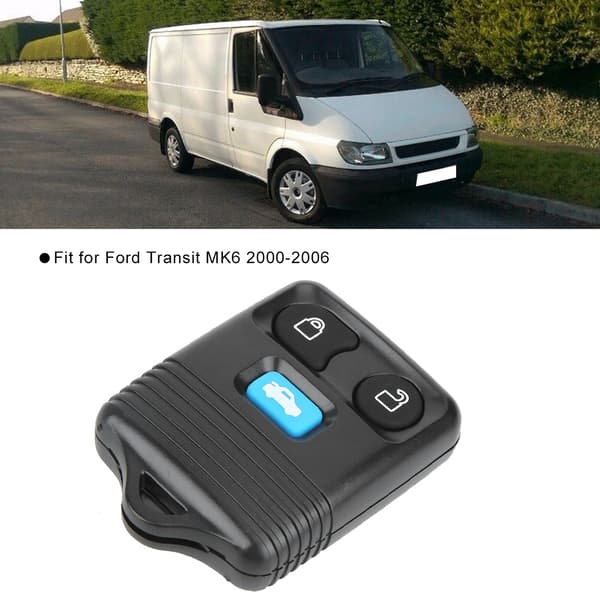 3-Button Car Keyless Wireless Remote Smart Key 433Mhz Fits for Ford Transit MK6 2000-200